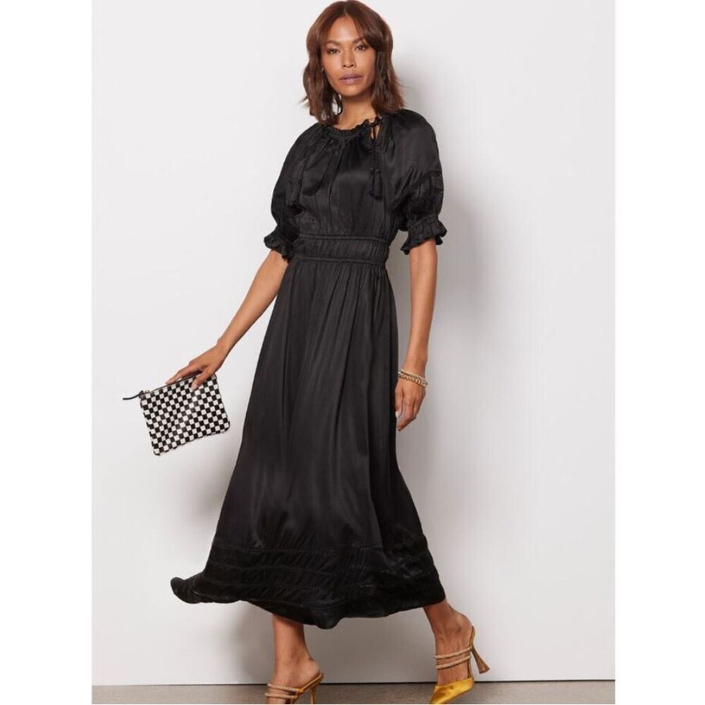 Cleobella Black Jasmine Maxi Dress